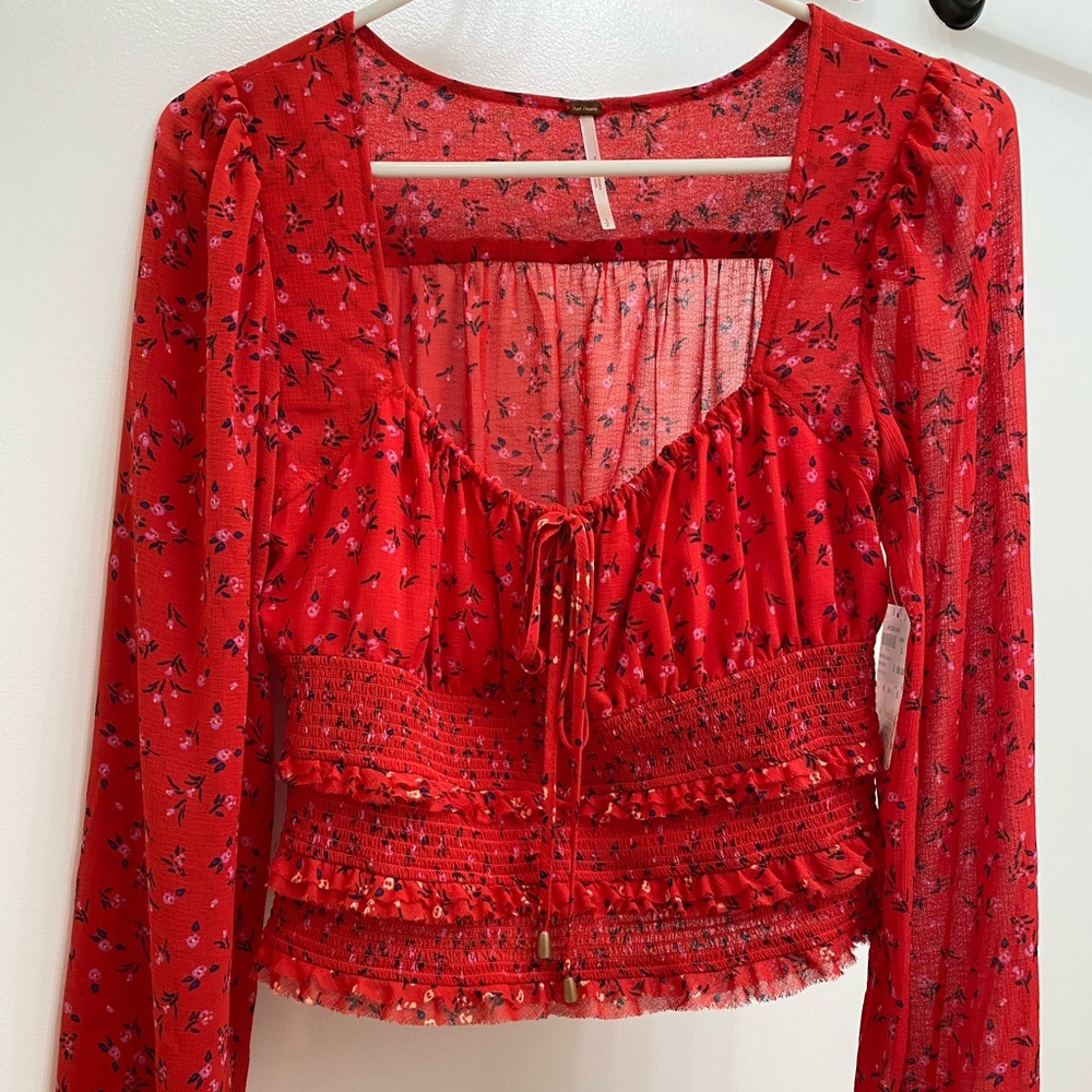 Brand new Free People Lolita blouse
